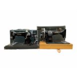 Two Jones sewing machines models D53 and No. 35