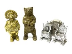 A group of vintage money boxes
