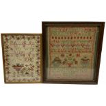 Early Victorian sampler