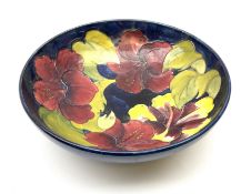 Moorcroft footed bowl