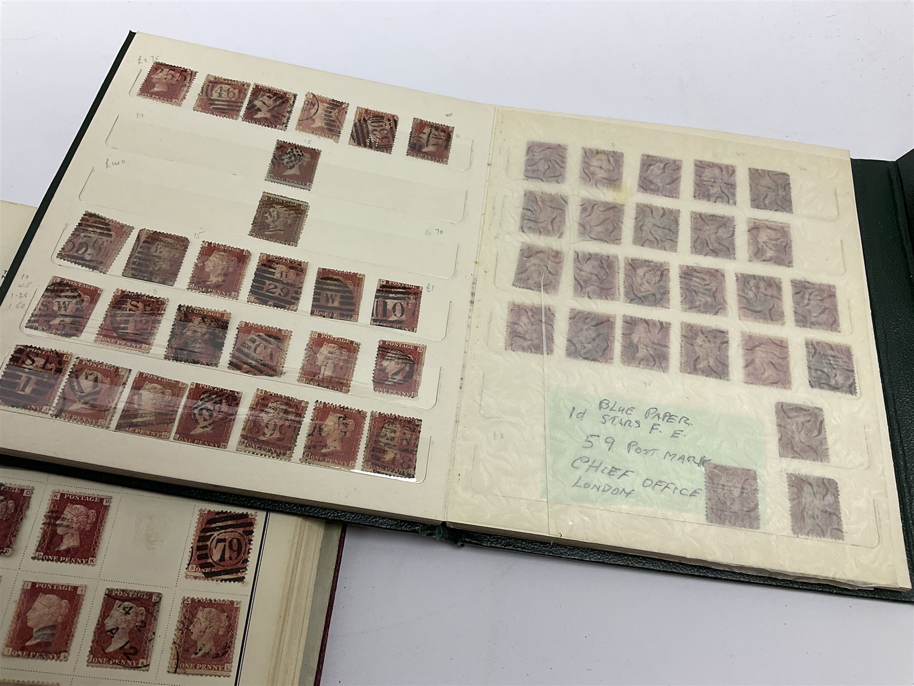Great British Queen Victoria and later stamps including imperf penny reds with a few MX cancel examp - Image 7 of 9
