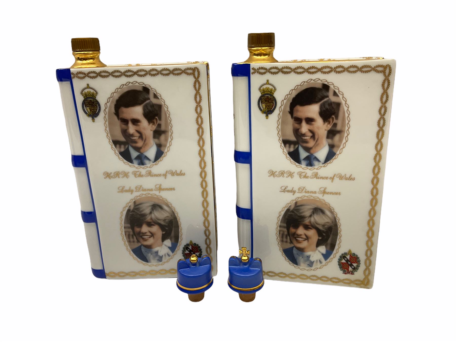 Two boxed Camus Cognac Royal Wedding commemorative decanters with contents. - Image 2 of 5