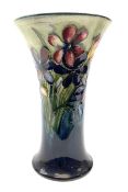 Moorcroft vase of trumpet form