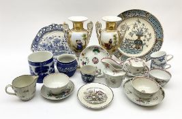 Group of 18th and 19th century ceramics