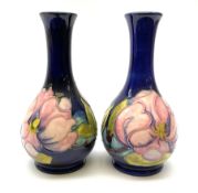 Pair of Moorcroft vases