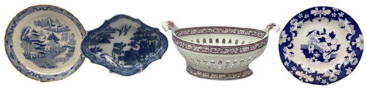 Group of 19th century ceramics