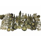 Large collection of horse brasses