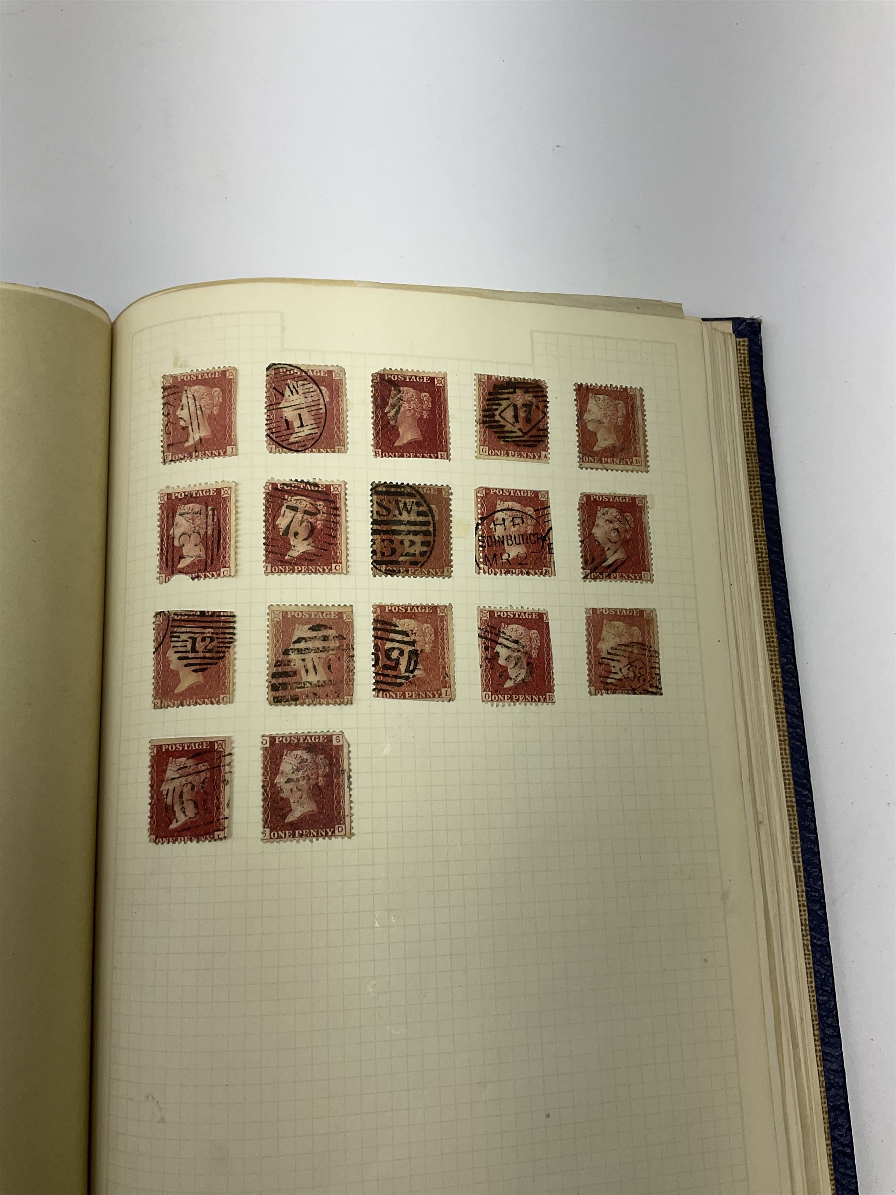 Great British Queen Victoria and later stamps including imperf penny reds with a few MX cancel examp - Image 4 of 9