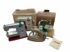 Collection of Child's sewing machines comprising Grain