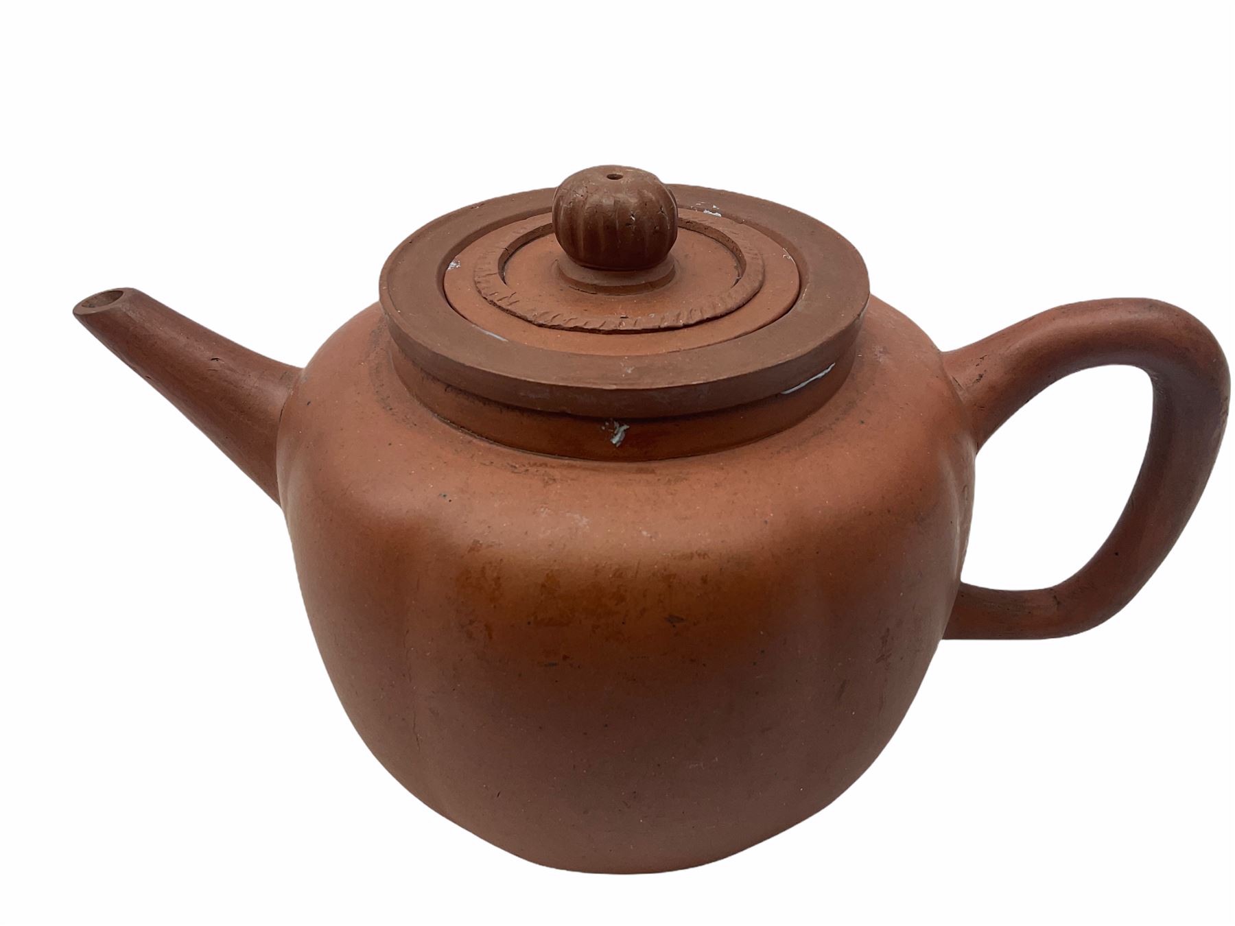 Chinese red terracotta teapot - Image 3 of 6