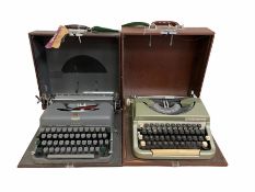 Two Imperial portable typewriters comprising 'Good Companion' model 6 and 'Good Companion' model 3 i