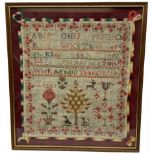 Early Victorian sampler