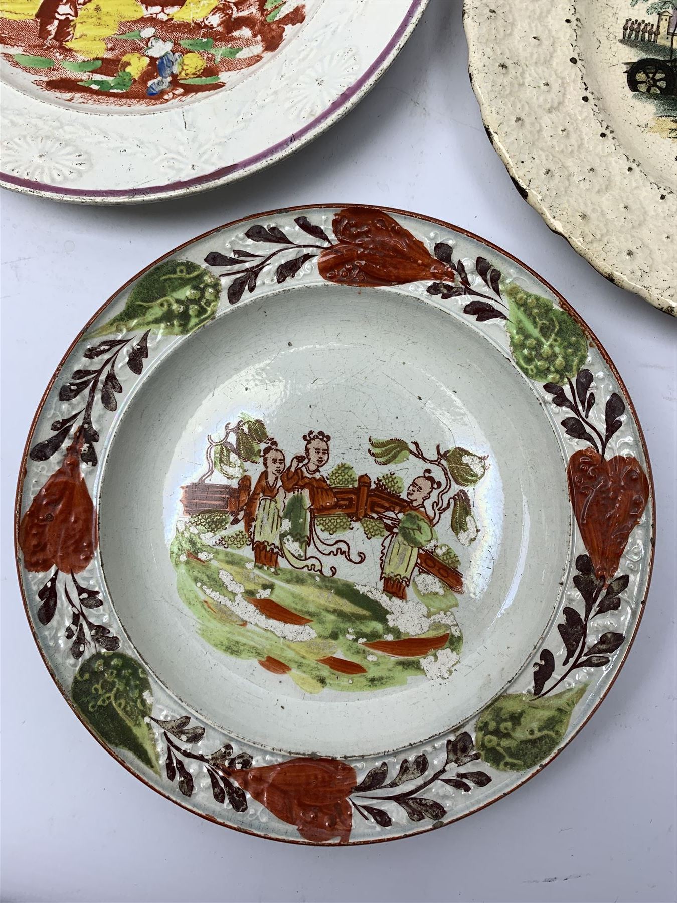 Three 18th/19th century nursery plates - Image 4 of 5