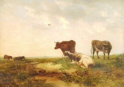 Manner of James Ward (British 1769-1857): Cattle Grazing