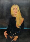 Patrick Rixson (Welsh 1940-1974): 'The Blonde Bombshell'