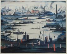 After Laurence Stephen Lowry (British 1887-1976): 'The Lake'