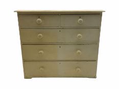 Victorian painted fine four drawer chest