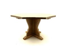 Yorkshire Oak - Golden oak octagonal dining table