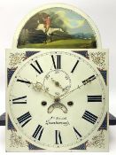 Early 19th century clock dial and movement