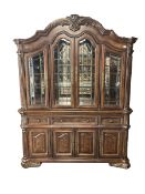 Kevin Charles American walnut display cabinet