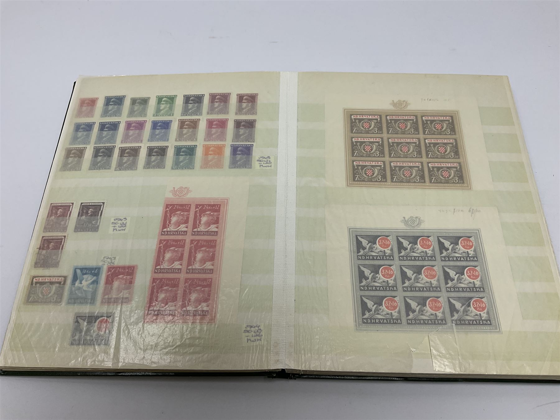 World stamps in seven stockbooks including St Lucia - Image 16 of 23