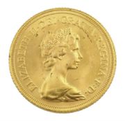 Queen Elizabeth II 1981 gold full sovereign coin