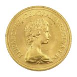 Queen Elizabeth II 1981 gold full sovereign coin