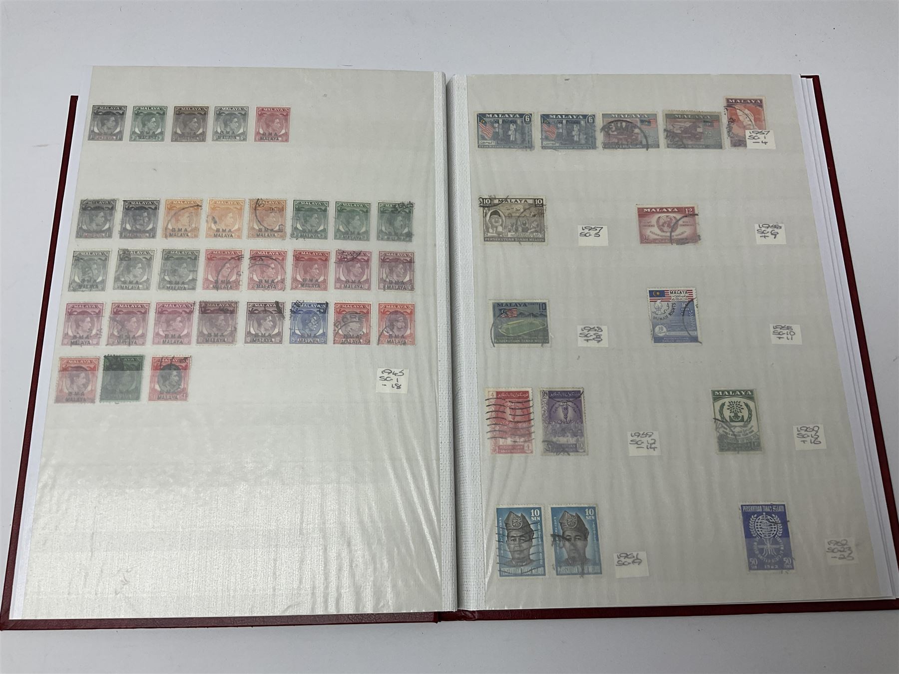 World stamps in seven stockbooks including St Lucia - Image 23 of 23