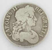 King Charles II 1679 crown coin