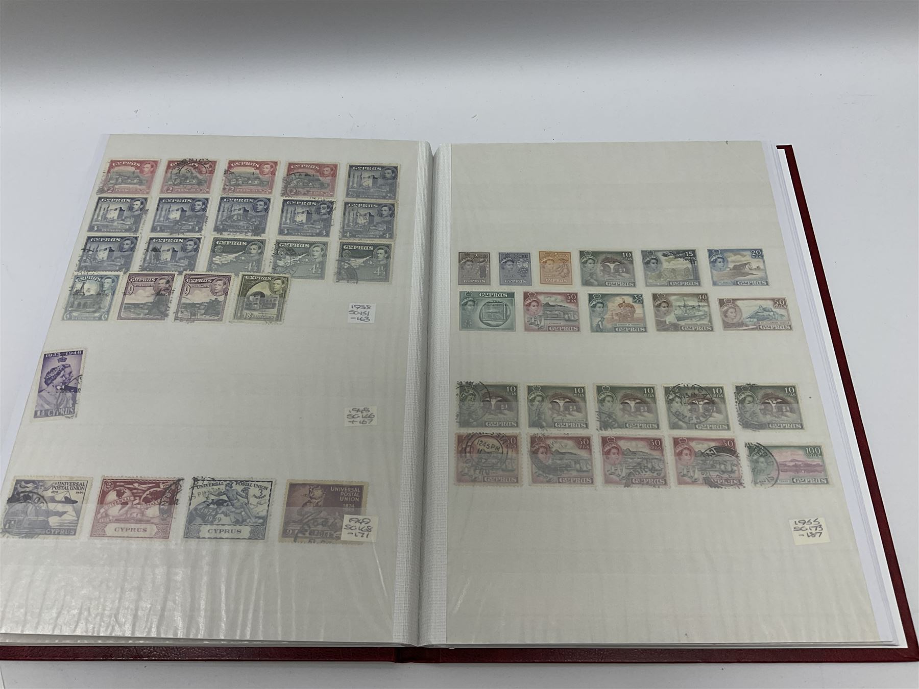 World stamps in seven stockbooks including St Lucia - Image 22 of 23