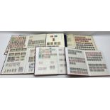 World stamps in six albums / stockbooks including United States of America