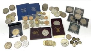 Mostly Great British coins including King George V 1935 crown