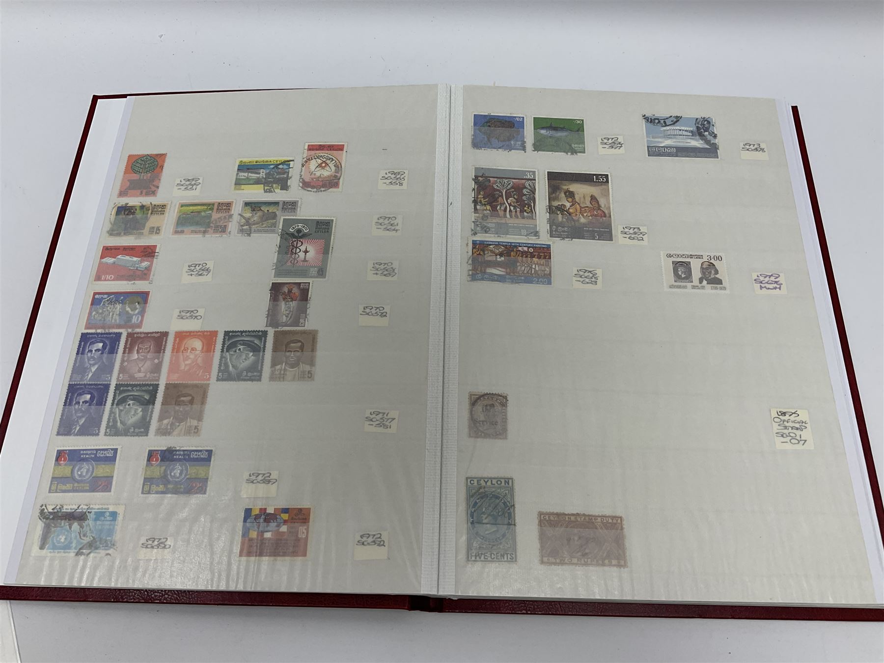 World stamps in seven stockbooks including St Lucia - Image 14 of 23