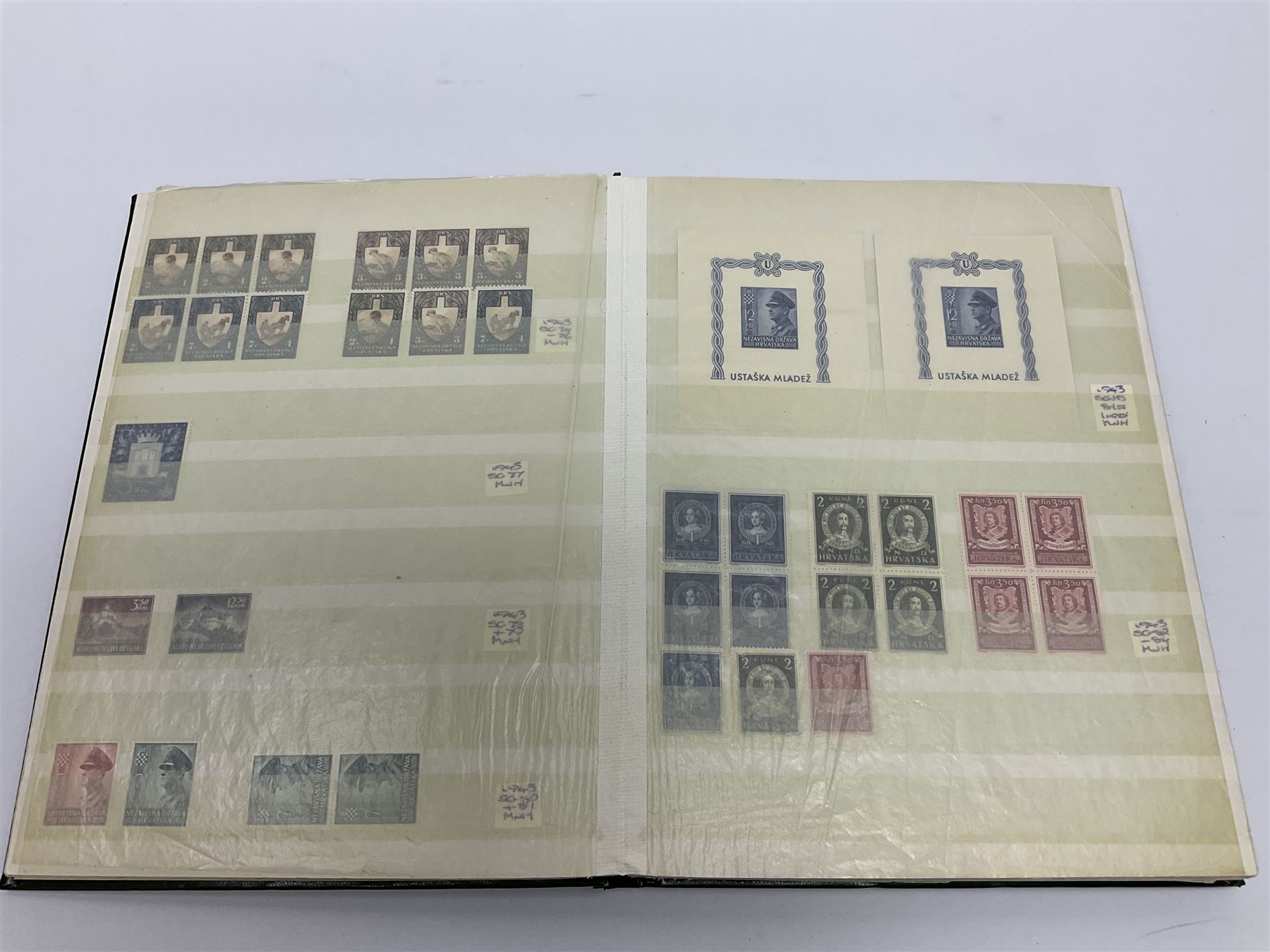 World stamps in seven stockbooks including St Lucia - Image 11 of 23