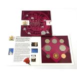 United Kingdom 1993 brilliant uncirculated coin collection