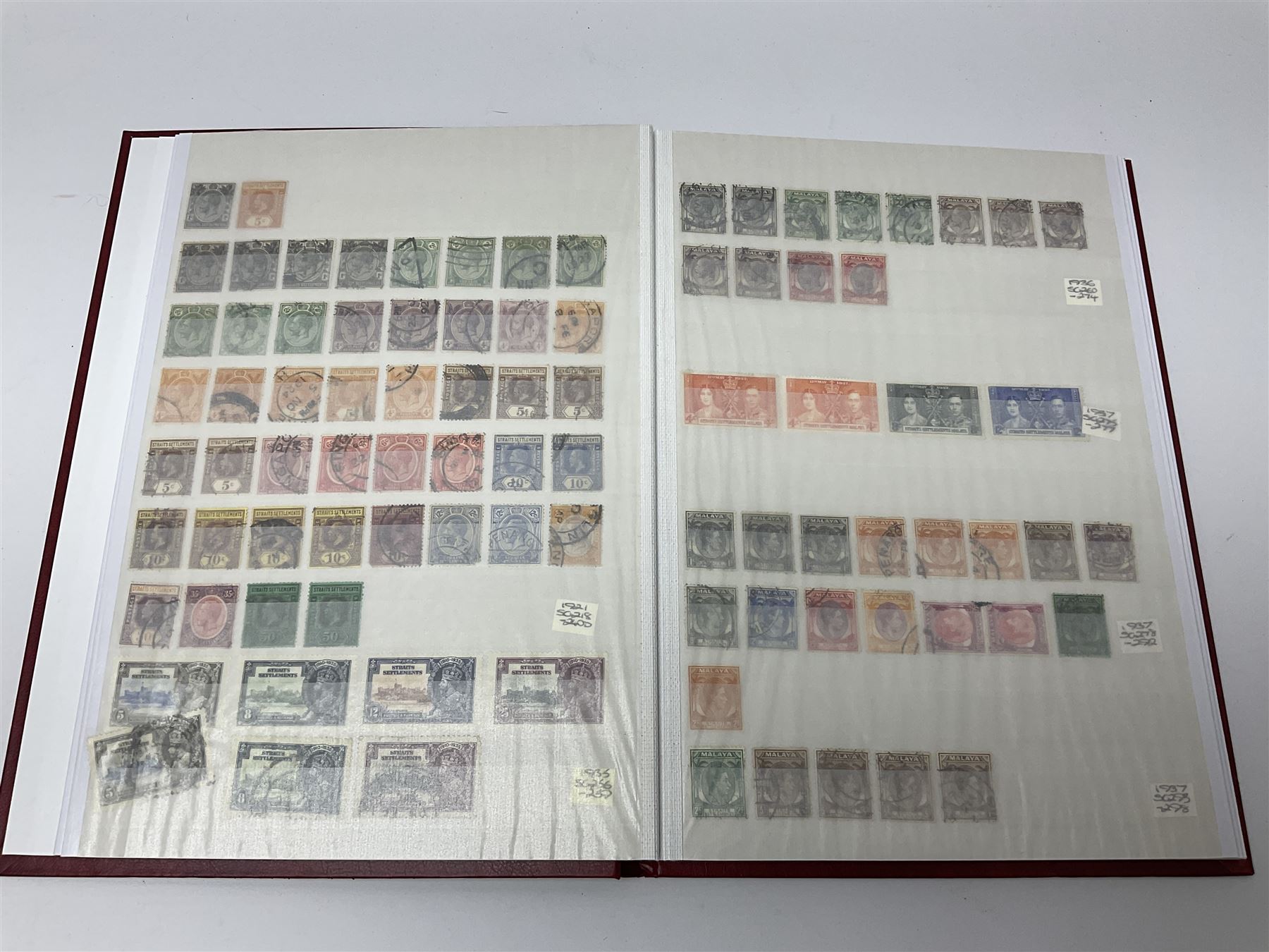 World stamps in seven stockbooks including St Lucia - Image 17 of 23