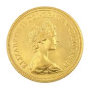 Queen Elizabeth II 1981 gold full sovereign coin