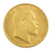 King Edward VII 1903 gold full sovereign coin