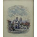 George Fall (British 1845-1925): 'Bootham Bar and Minster York'