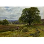 George Vicat Cole (British 1833-1893): 'Haymaking'