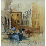 Robert Brindley (British 1949-): Venice
