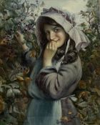 Albert George Stevens (Staithes Group 1863-1925): Picking Blackberries