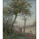 French School (Early 20th century): The Apple Harvest