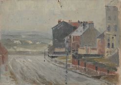 Frank Henry Mason (Staithes Group 1875-1965): North Riding Hotel 'North Marine Road' Scarborough