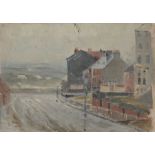 Frank Henry Mason (Staithes Group 1875-1965): North Riding Hotel 'North Marine Road' Scarborough