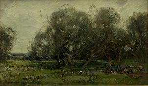 Kershaw Schofield (British 1872-1941): 'Near Sittingbourne'