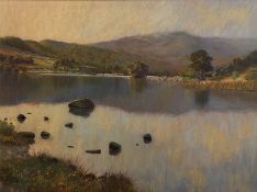 David Allen (British 1945-): 'Rydal Water'