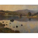 David Allen (British 1945-): 'Rydal Water'