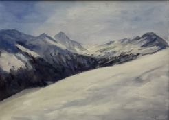 Neil Tyler (British 1945-): Alpine Scene