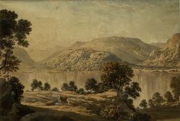 John Glover (British 1767-1849): 'Ullswater Early Evening'